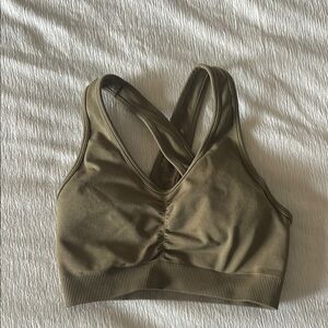 Alphalete Women's Olive Sports Bra